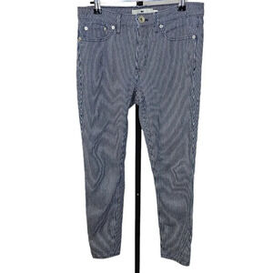 Vineyard  Vines Womens Striped Skinny Jeans Size 27